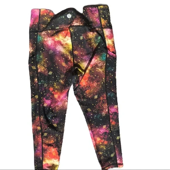 💥PRICE⬇️Torrid Active Celestial Print Cropped Leggings - Picture 4 of 5